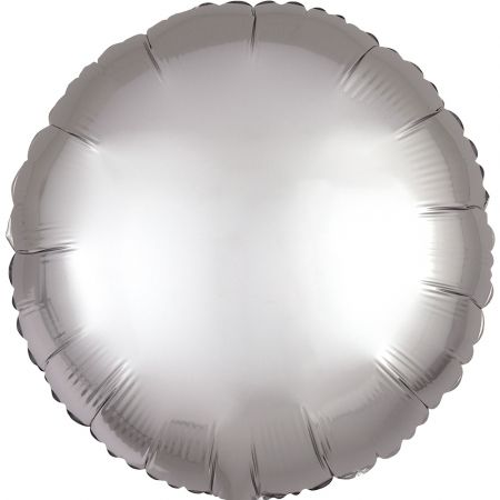 Product Foil balloon circle grey