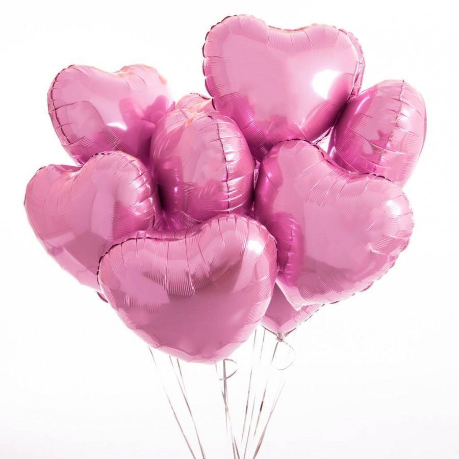 Product 7 foil hear balloons