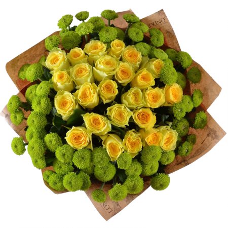 Bouquet Summer Rhapsody with vase