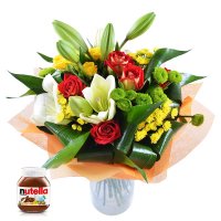 Bouquet Parrot + nutella