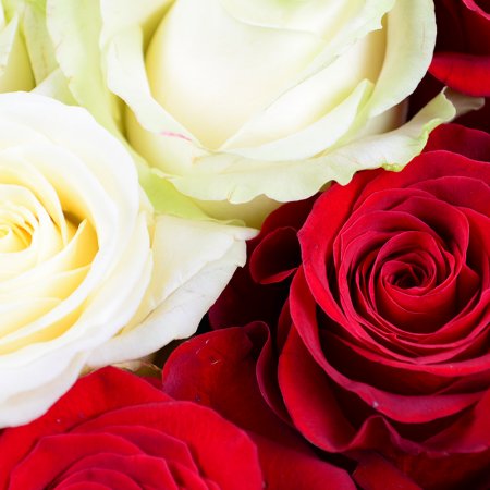 Bouquet Heart with roses + balloon