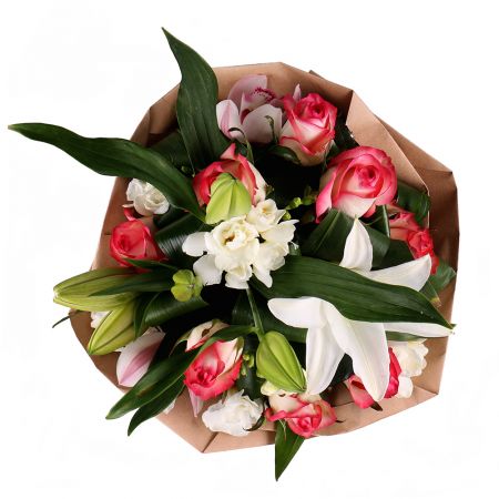 Bouquet Strawberry and creams