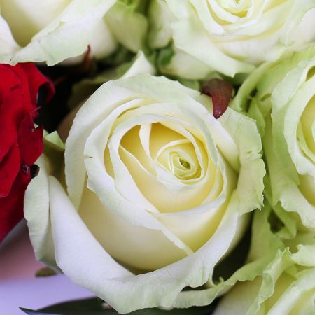 Bouquet Two Loving Hearts