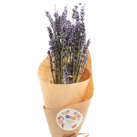 lavender, packaging, ribbon