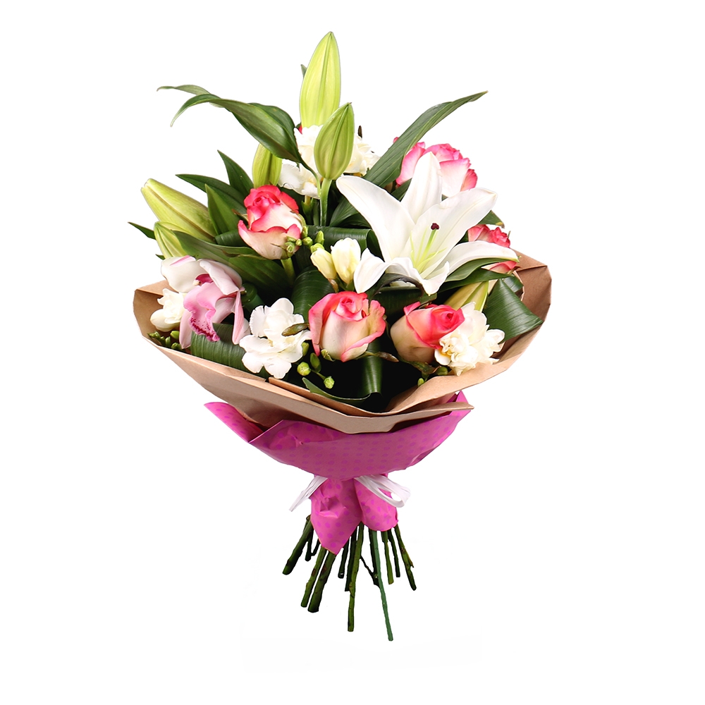 Bouquet Strawberry and creams
