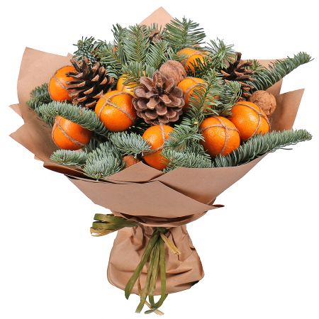 Bouquet Arrangement Tangerine