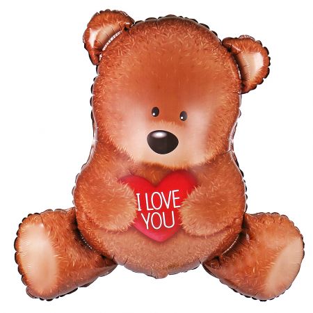 Product Balloon Teddy with a heart